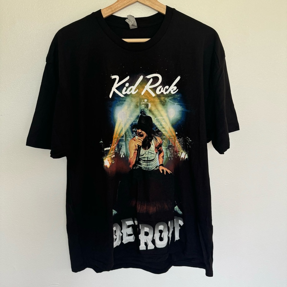 Kid Rock T-Shirt Mens XL Detroit Tour Zero Music Band Concert American Badass